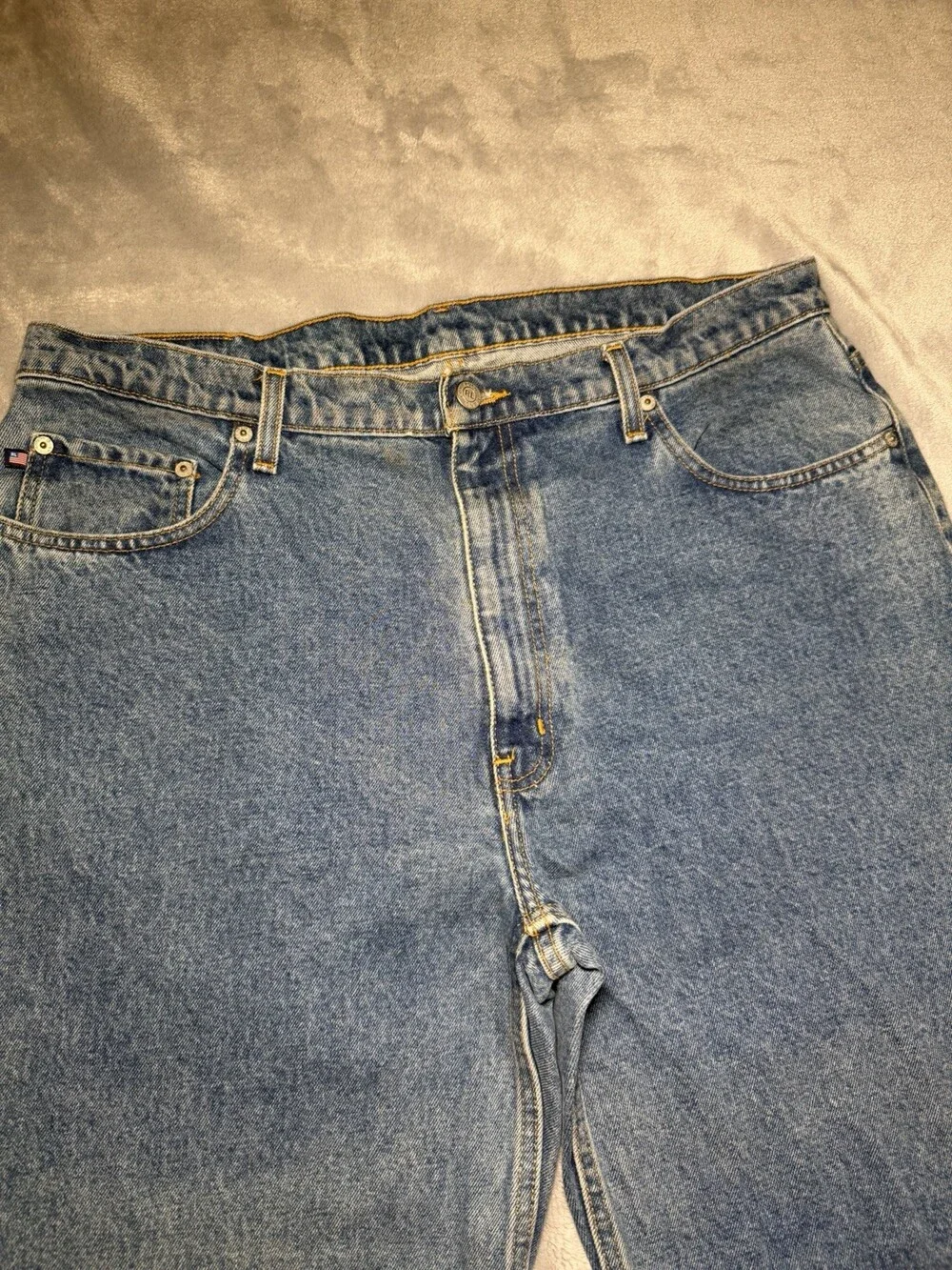 Polo Ralph Lauren Jeans Pants Mens Size 36x30 Straight Leg Casual Med. Wash Exc.